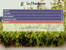 Tablet Screenshot of lachaussaire.fr